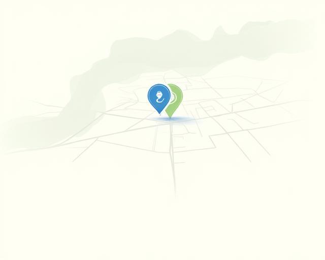 Mapa dojazdu do biura w Libercu